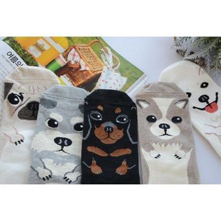 Knitbit Dog Printed Socks