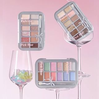 Pink Bear - Mood Eyeshaadow Palette - 3 Colors #02