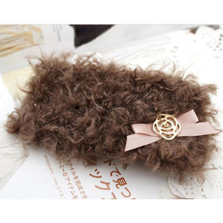 Fit-to-Kill Furry Hairpin - Brown  Brown - One Size