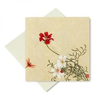 iswas Korea Folk Greeting Card