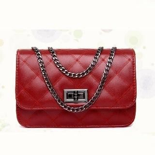 BeiBaoBao Faux-Leather Quilted Cross Bag