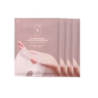 HEVEBLUE - Pot Pore Peptamin Hydro Collagen Mask Pack Set 4 sheets 35g x 4 sheets