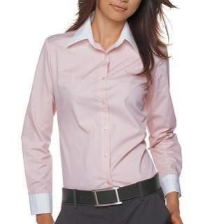 Cleric Collar Shirt (Pink)