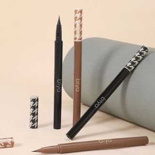 Biya - Ultra-Fine Liquid Eyeliner - 2 Colors 102# Brown - 800Mg