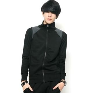 Color-Block Zip-Up Jacket