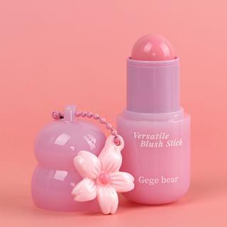 Gege Bear - Versatile Blush Stick - 6 Colors #03 Snow Peach - 3.8G