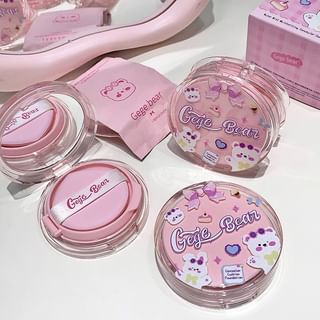 Gege Bear - Water Mist Moisturizing Concealer Cushion Cream - 2 Shades #02 Natural - 12G*2