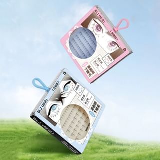 Blj - Butterfly Glue Free Lower Eyelashes - 2 Styles #Caramel Brown - 6*6 Clusters