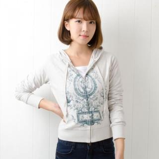 Printed Cotton Hoodie