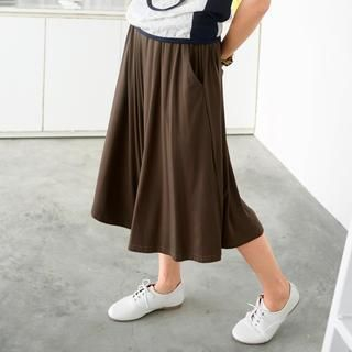 59 Seconds Drawstring Cropped Baggy Pants