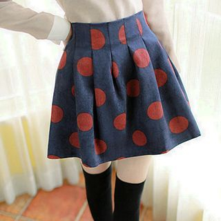 Fashion Street Patterned A-Line Skirt