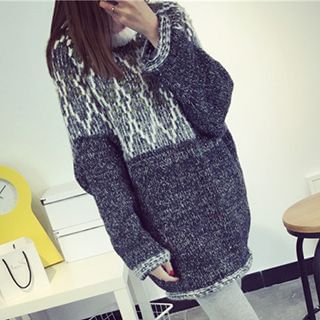 FR Loose-Fit Long Sweater