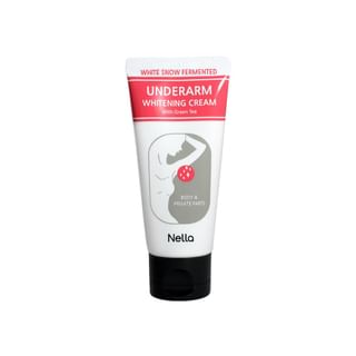 Nella - White Snow Fermented Underarm Whitening Cream With Green Tea 2025 Version - 50Ml