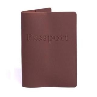Digit-Band Silicon Passport Case Chocolate - One Size