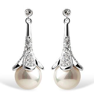 Mbox Jewelry Pearl Earrings