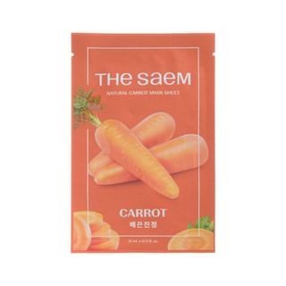 The Saem - Natural Mask Sheet - 27 Types 2025 Version - Carrot