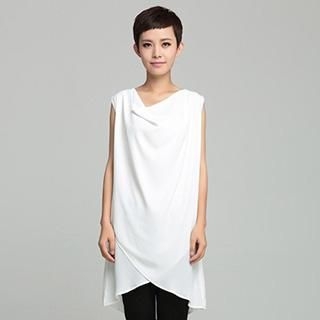 OnceFeel Sleeveless Chiffon Top