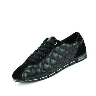 Gerbulan Quilted Lace Up Shoes