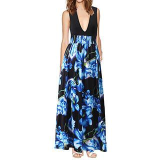 joELLE Print Sleeveless Maxi Dress