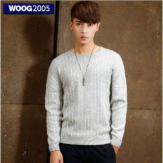 WOOG Striped Knit Pullover