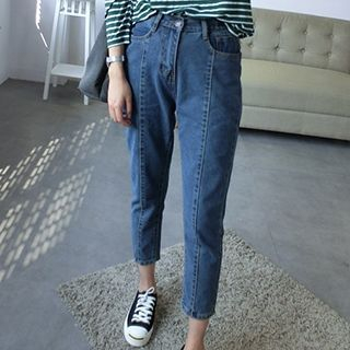 Eva Fashion High Waist Straight Fit Jeans