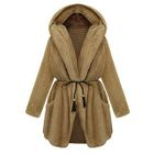 Tie-Waist Fleece Hood Coat от YesStyle.com INT Tie-Waist Fleece Hood Coat от YesStyle.com INT