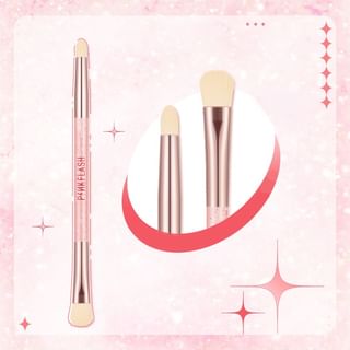 Pinkflash - Dual-Ended Eyeshadow Brush #02 Eyeshadow Brush- 1Pc