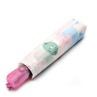 Full House Cat-Print Foldable Umbrella