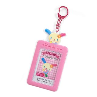 Sanrio - PVC Photo Card Holder Keyring (Usahana) 7.4 x 0.3 x 14.4cm