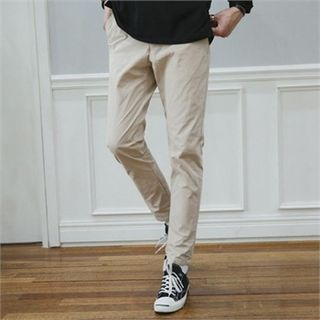 STYLEMAN Flat-Front Cotton Pants