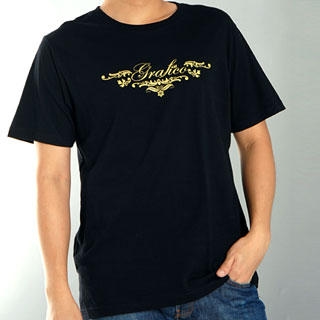 "Grafico Style Black Boy" Tee Shirt