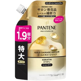 Pantene Japan - Gold Damage Repair Shampoo Refill Jumbo 500G