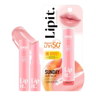Lipit - Sunday Sun Balm Spf 50+ Pa++++ 02 Apricot