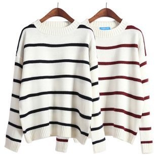 Arroba Striped Sweater