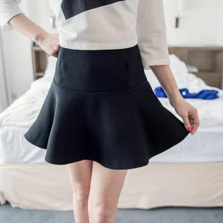 Tokyo Fashion Inset Shorts A-Line Skirt