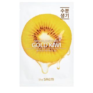 The Saem - Natural Mask Sheet - 25 Types #17 Gold Kiwi