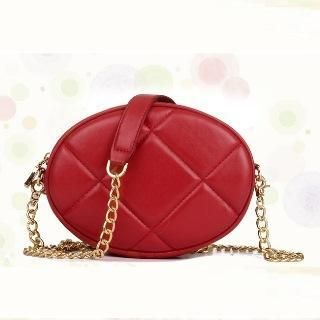 BeiBaoBao Faux-Leather Quilted Cross Bag