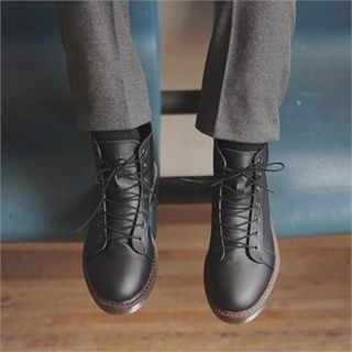 MITOSHOP Lace-Up Ankle Boots