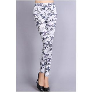 Sexy Romantie Floral Print Leggings