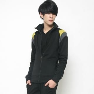 Color-Block Zip-Up Jacket