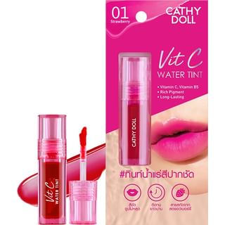 Cathy Doll - Vitamin C Water Tint 01 Strawberry