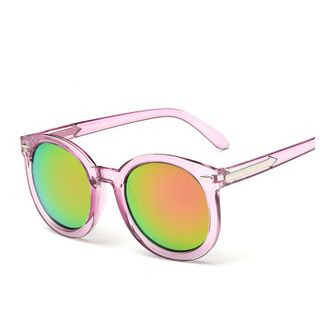 Koon Thick Frame Round Sunglasses