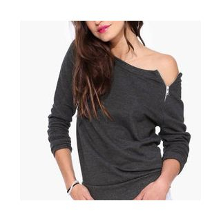 Oaksa Zip-collar Pullover