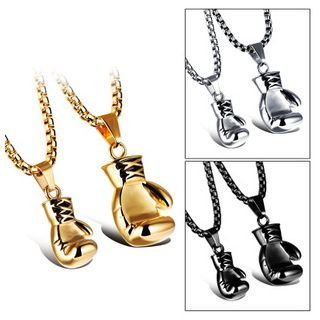 Tenri Boxing Glove Couple Matching Necklace