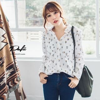 PUFII Patterned Blouse