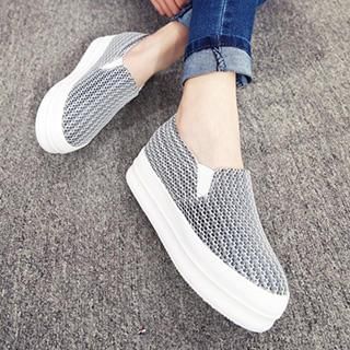 Monde Platform Slip-Ons