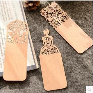 Class 302 Perforated Wooden Bookmark