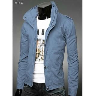 Bay Go Mall Stand-Collar Jacket