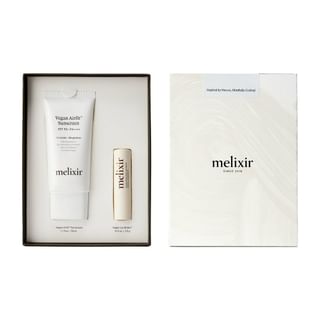 melixir - Vegan Lip & Suncare Kit - 2 Types #01 Agave