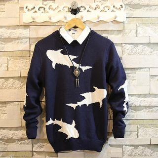 Rockedge Printed Sweater